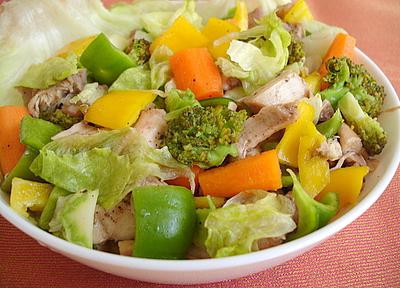 Дієтичні салати: рецепт приготування смачної страви з курячого філе