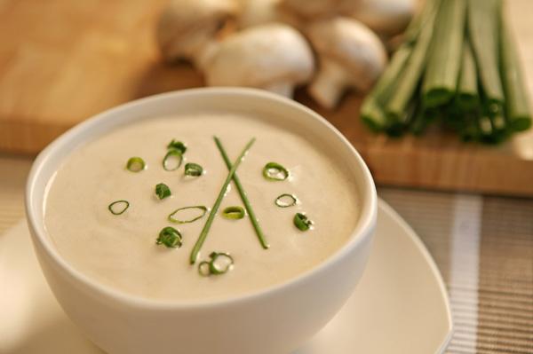 Крем-суп грибний: рецепт з вершками