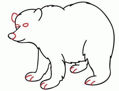 Як намалювати ведмедика: поетапна інструкція