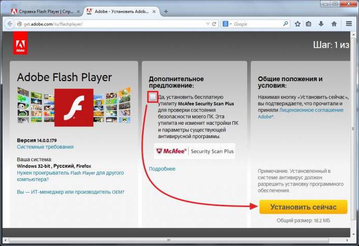 Browser Plugins: Adobe Flash Player. Включити, оновити, видалити - як це зробити?
