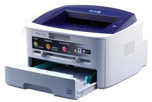 Xerox Phaser 3140: відмінне друкувальний рішення для домашнього використання і для застосування в рамках малої робочої групи