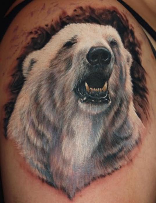Що означають татуювання ведмедя?