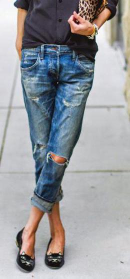 стильні джинси для дівчат бойфренди